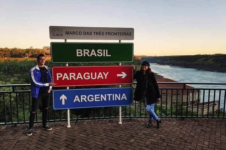 Visit to the historical Landmark of the Three Frontiers with beautiful sunset  - Photo 1 of 17