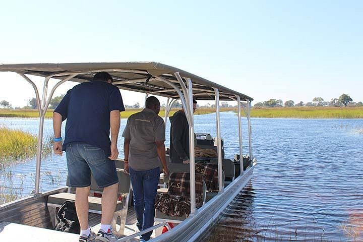 Getting ready for the Boat cruise