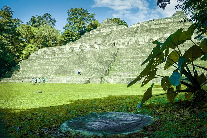 Caana "Sky Palace" at Caracol Mayan Site.