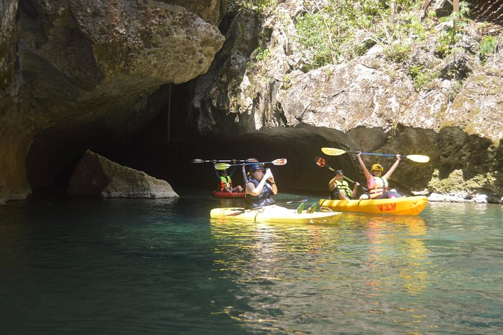 Cave-tube or kayak and Ziplining with pickup from Ambergris Caye - Photo 1 of 19