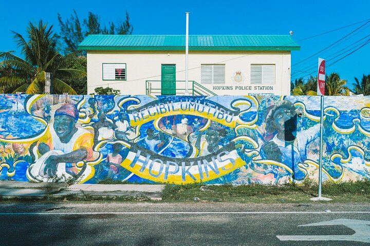 Hopkins welcome sign 