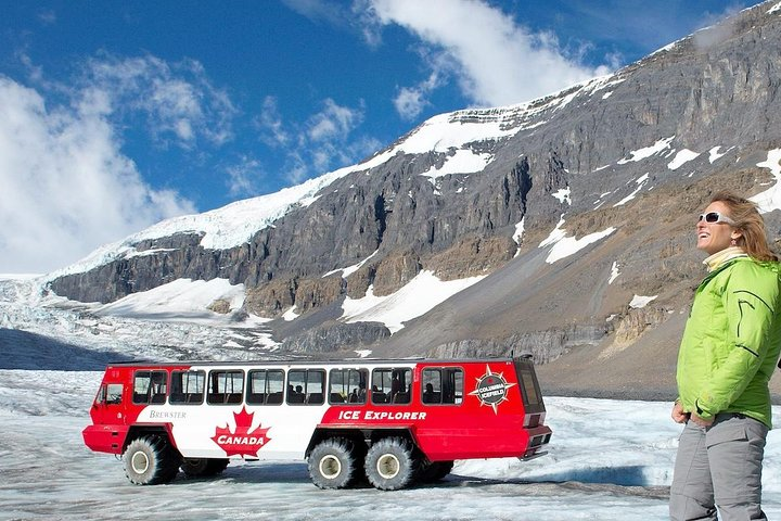 Athabasca Glacier Ice Explorer Bus (photo credit: Banff Jasper Collection by Pursuit)