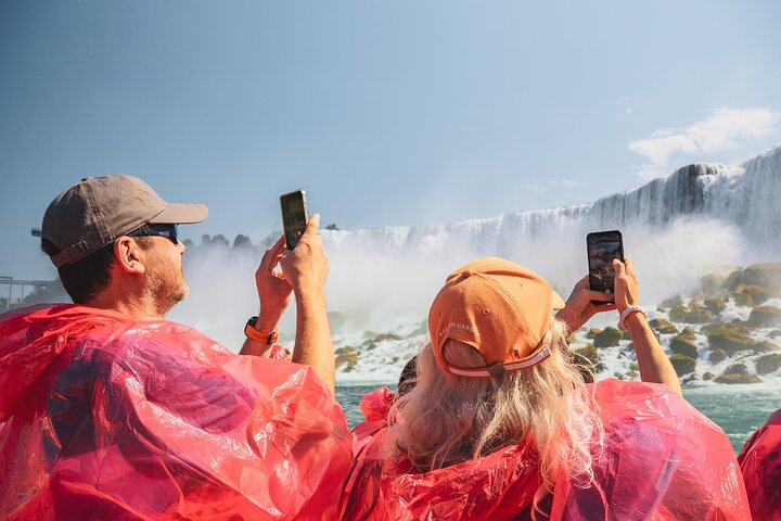 Capturing the moment on board the Hornblower boat tour