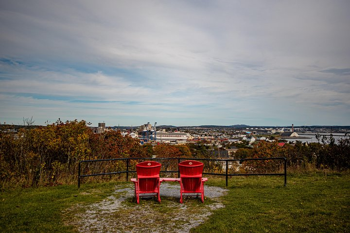 View from Carleton Martello lookout point