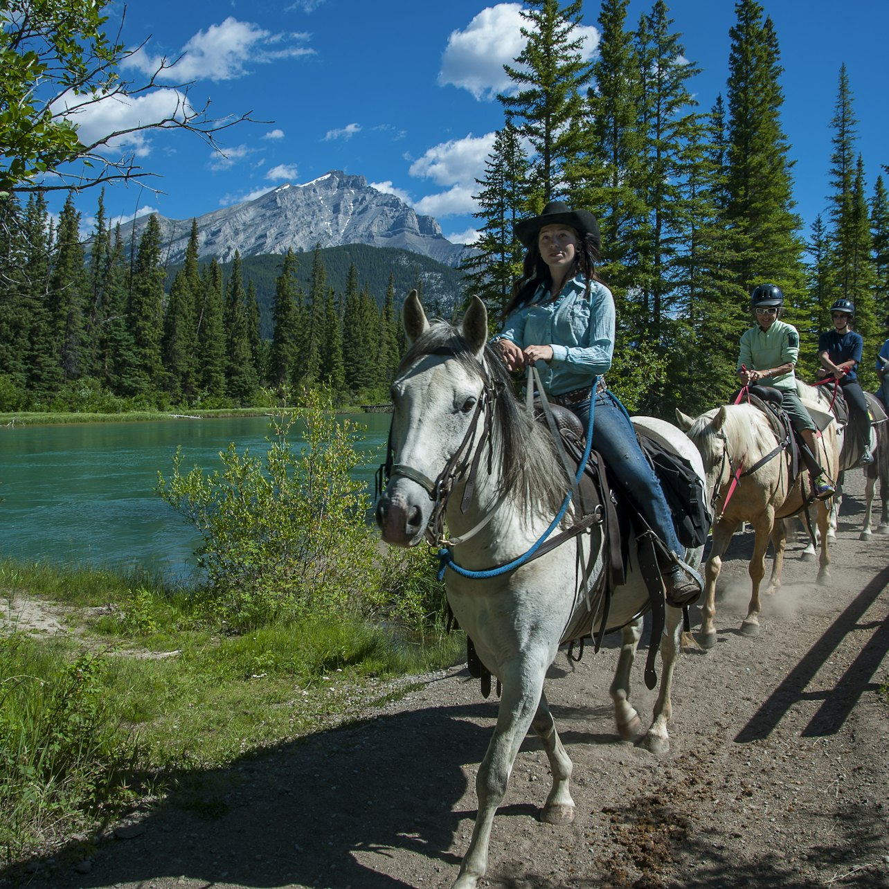 Bow River Horseback Ride from Banff - Photo 1 of 6