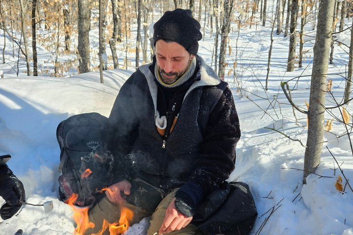 Fire Man Guided Snowshoe Tour in Mont-Tremblant - Photo 1 of 16