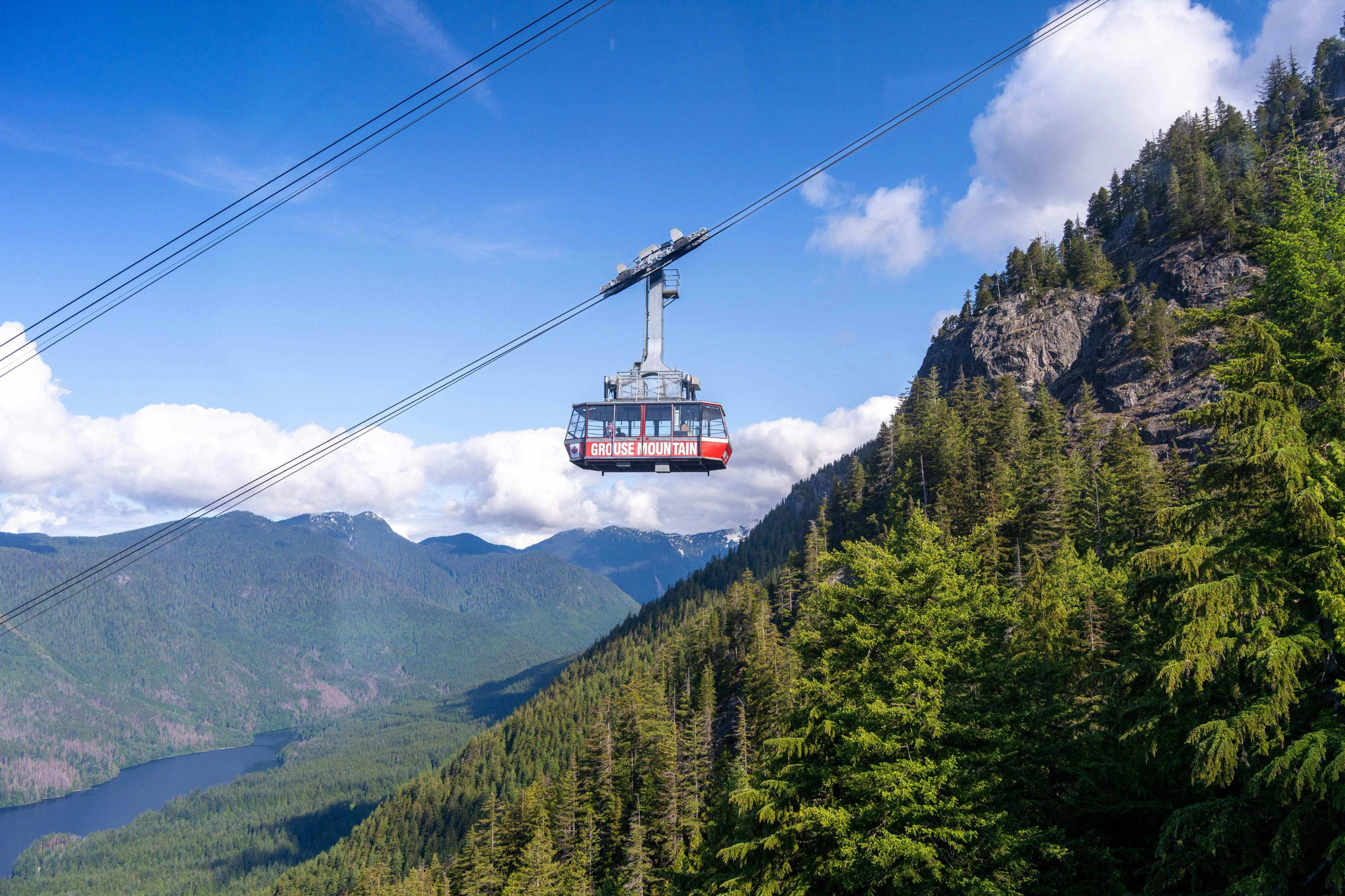 Grouse Mountain: Summer Entry Ticket + Free Downtown Shuttle - Photo 1 of 8