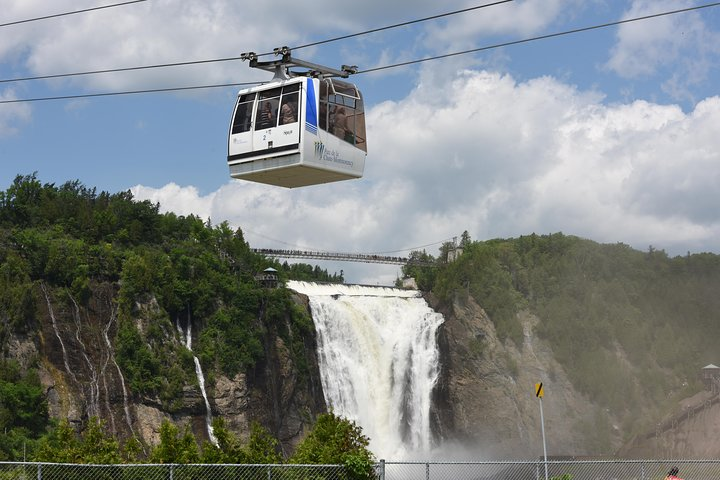 Montmorency Falls and the cable car