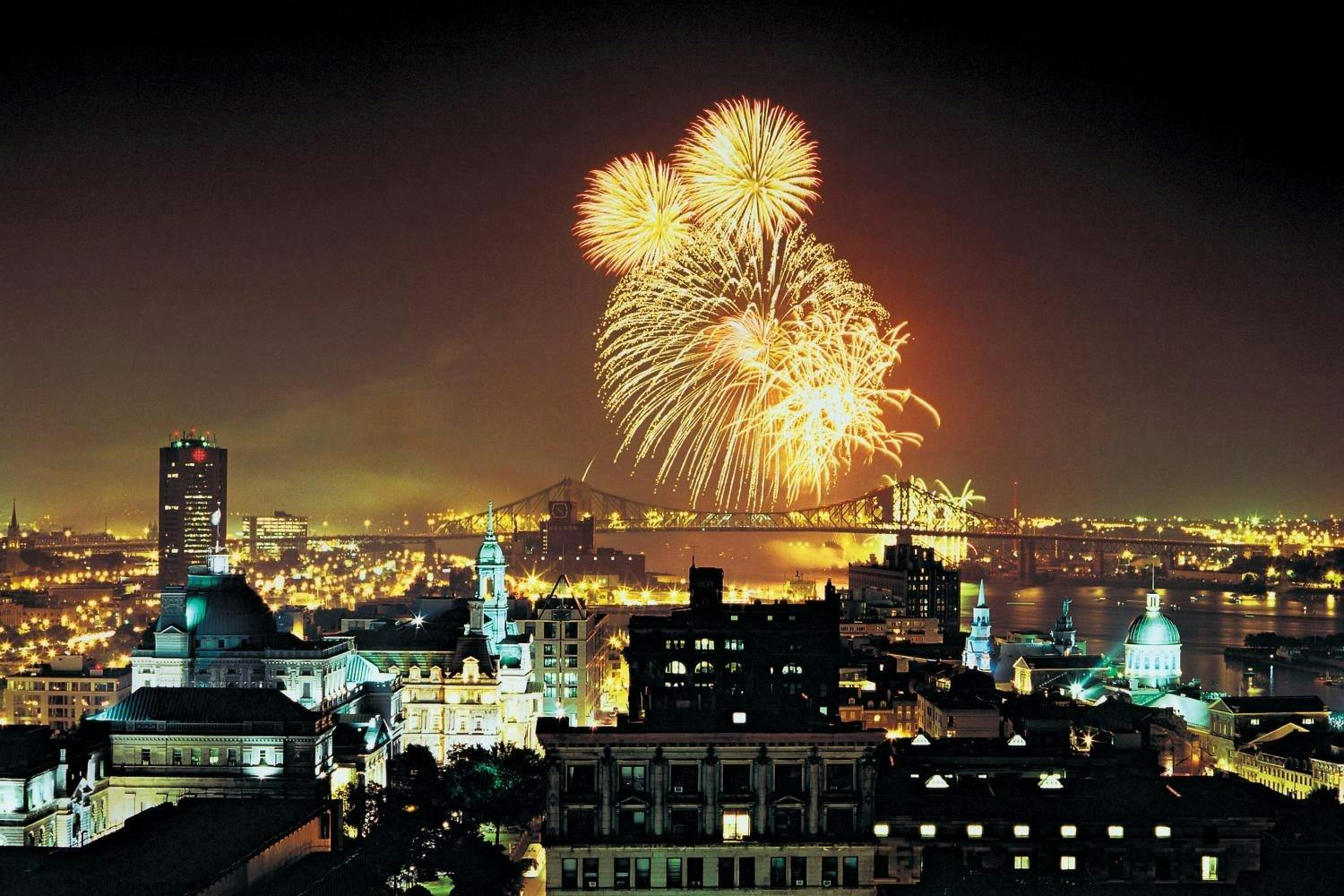 Montreal: Hop-on Hop-off Bus Night Tour - Photo 1 of 5