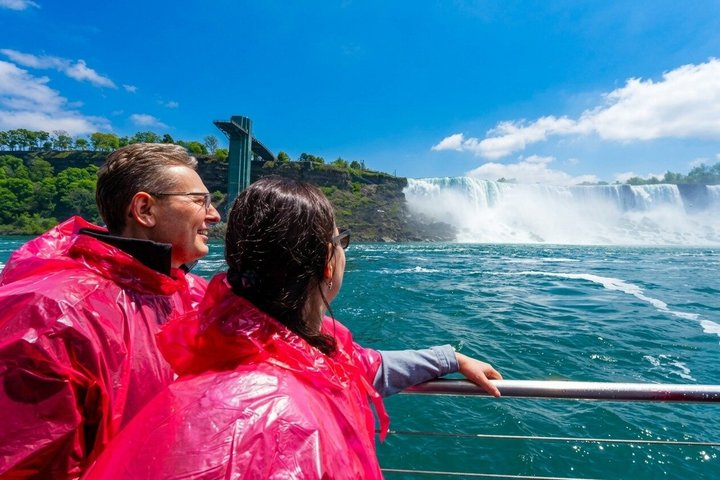 Niagara Falls Tour: Boat Cruise, Journey Behind Falls and Skylon - Photo 1 of 25