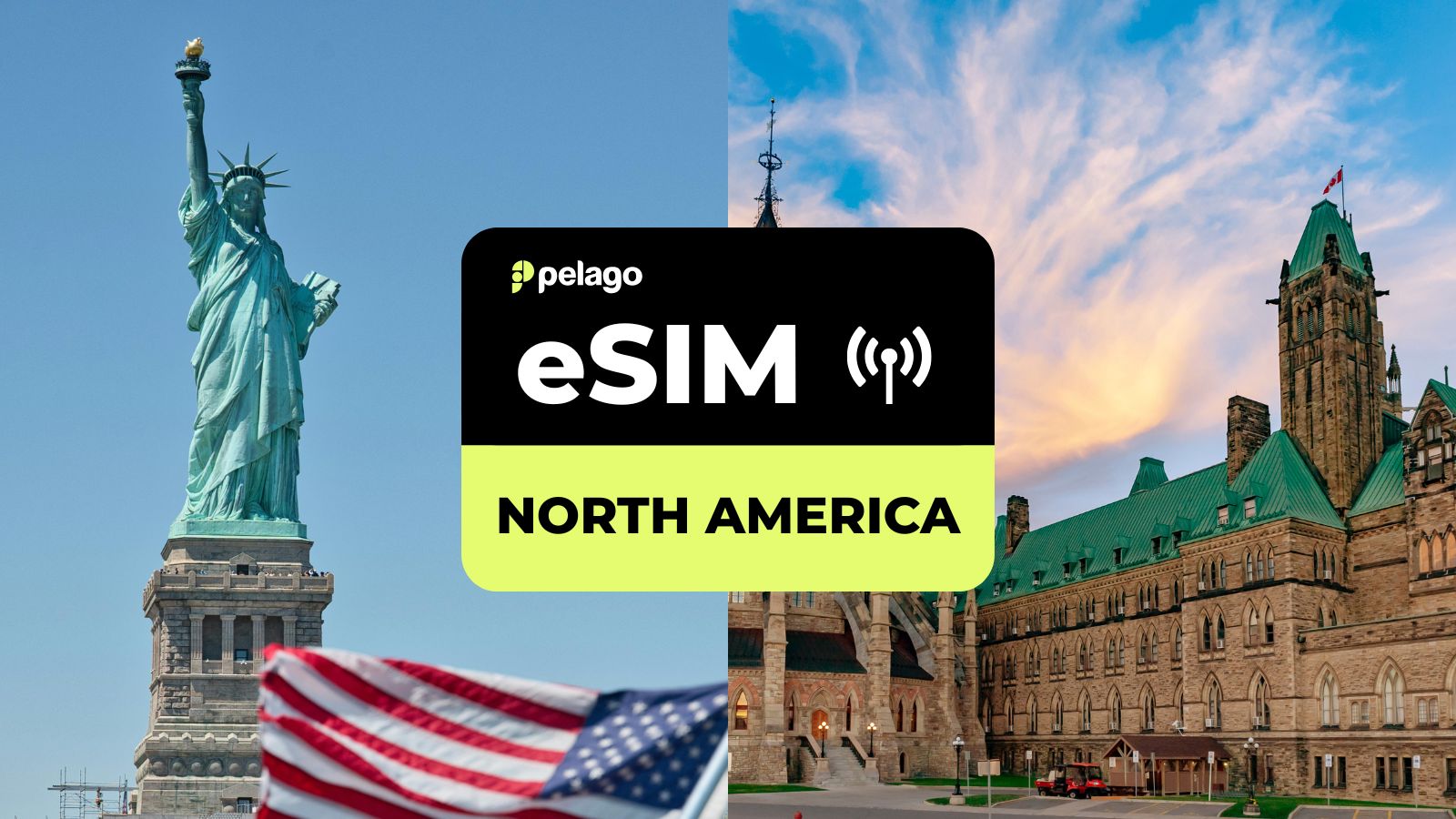 North America eSIM by Pelago - Photo 1 of 4