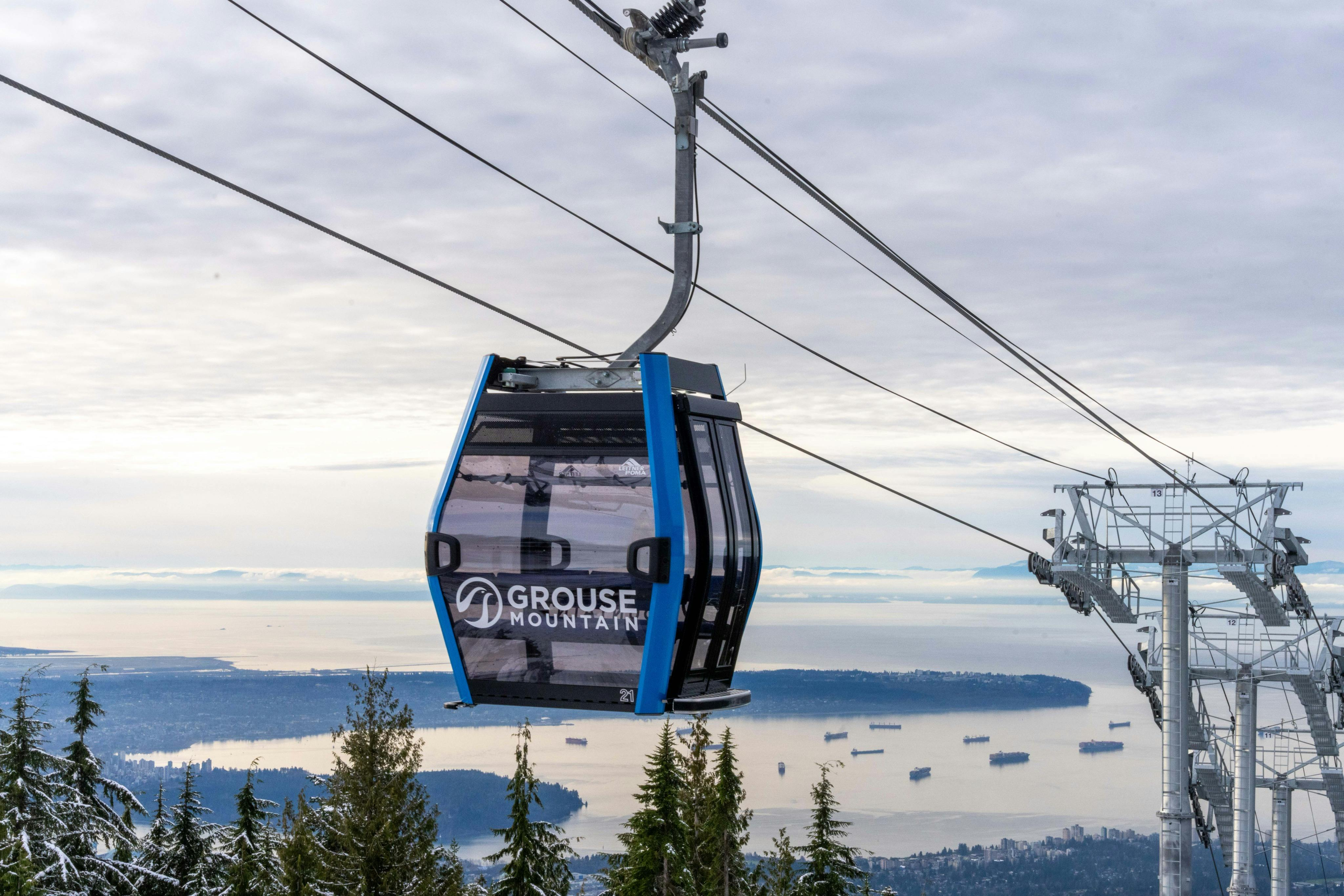 North Vancouver: Guided Tour with Entry to Grouse Mountain and MONOVA - Photo 1 of 8