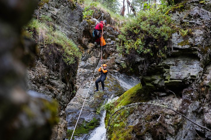 Adrenaline Canyoning Tour Kelowna - Falls, Rappelling & Adventure - Photo 1 of 14