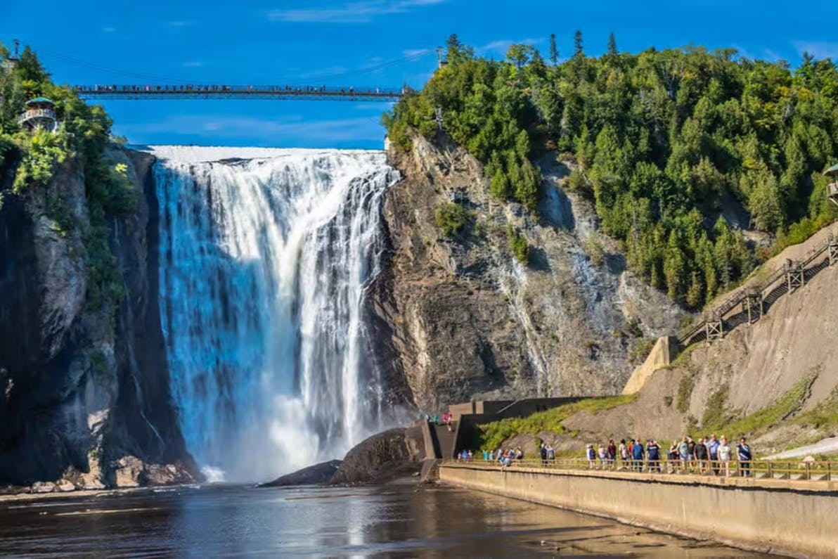 Parc de la Chute-Montmorency: Entry + Roundtrip Shuttle from Old Quebec - Photo 1 of 5