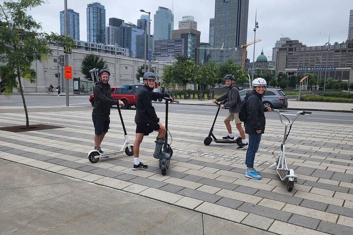 Experience Old Montreal on e-scooters with a local comedian - Photo 1 of 24