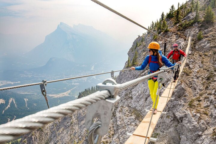 Small-Group Guided Via Ferrata Climbing with Banff's Best Views - Photo 1 of 6