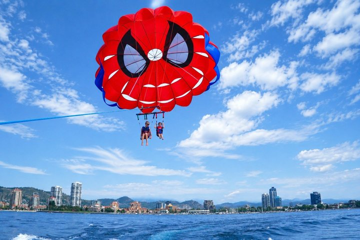 Tandem Parasailing Experience in Kelowna - Photo 1 of 12