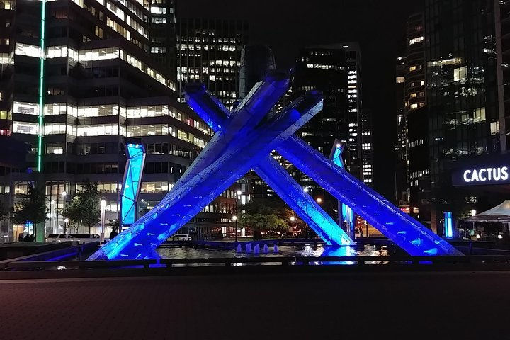 The Olympic Cauldron, Canada Place