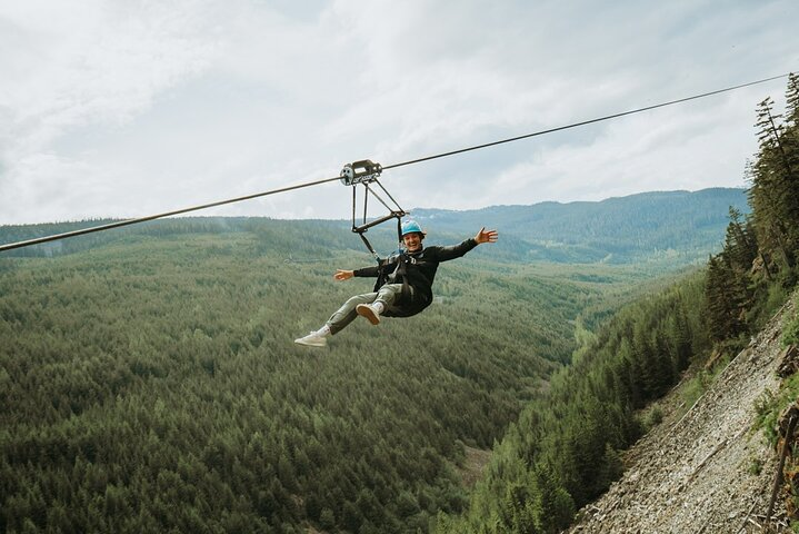 Superfly Ziplines on Cougar Mountain - Includes 4 Ziplines! in