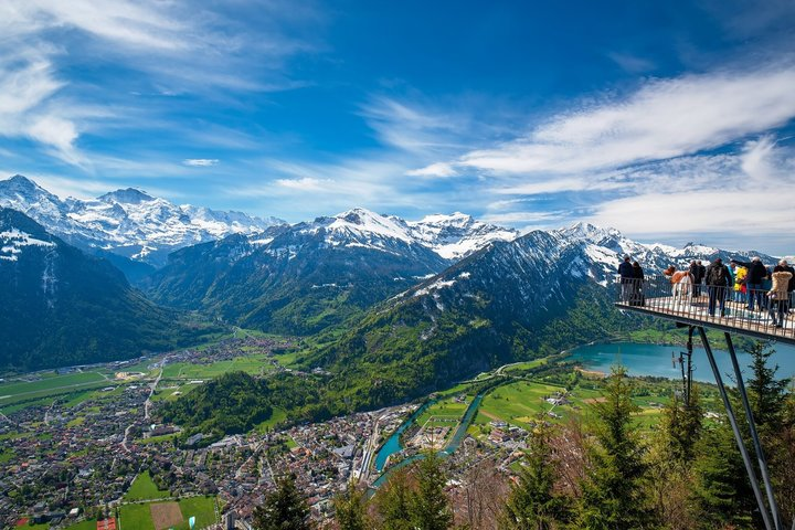 Attraction Ticket: Harder Kulm Funicular Ticket from Interlaken - Photo 1 of 10