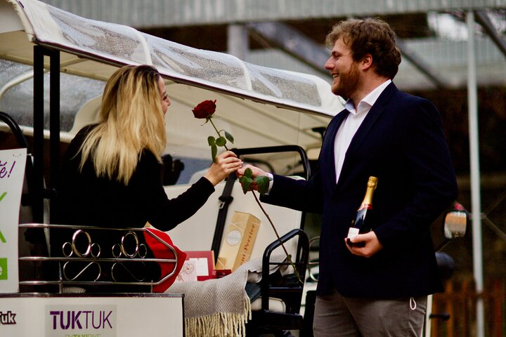 Private Romantic Experience in an TukTuk in Geneva 1H30 - Photo 1 of 6