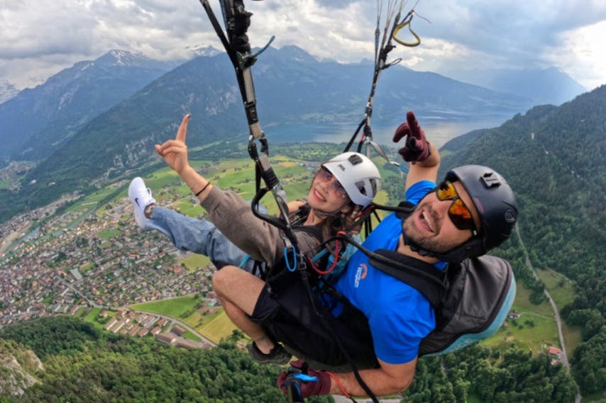 Interlaken: Paragliding Flight - Photo 1 of 8