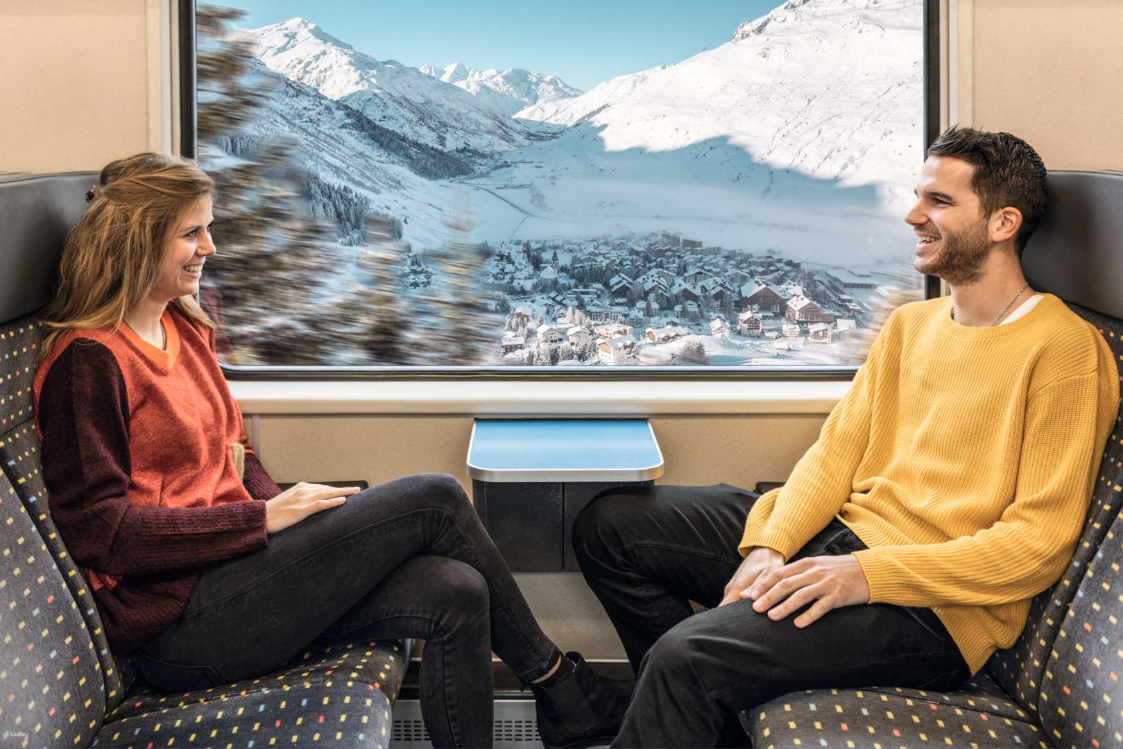Take in those dreamy Alpine views right from your seat. Panoramic train rides like this are all part of the Swiss Travel Pass.