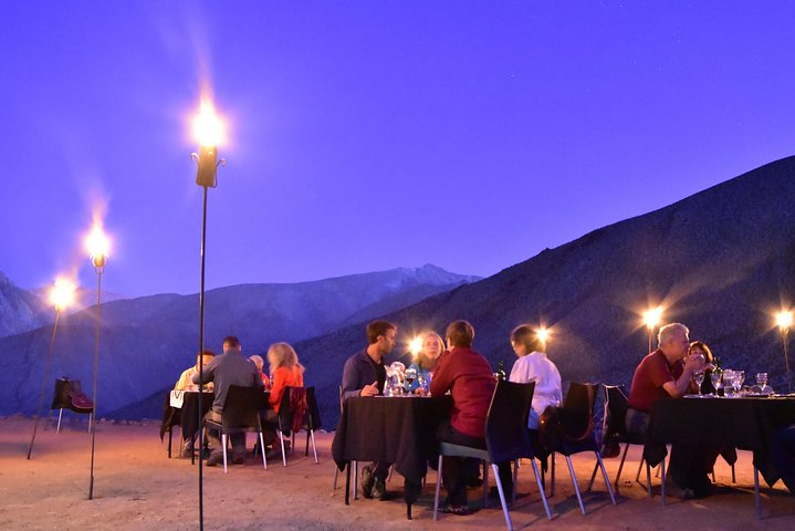Dining under the stars