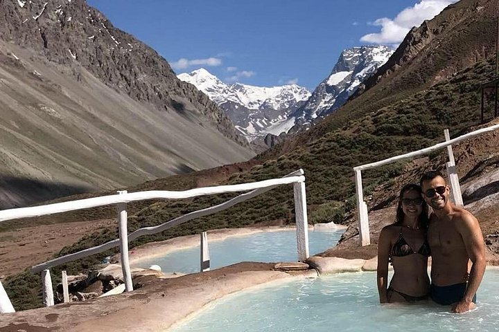 El Yeso Dam and Colina Hot Springs: Tour with Picnic and Transportation - Photo 1 of 10