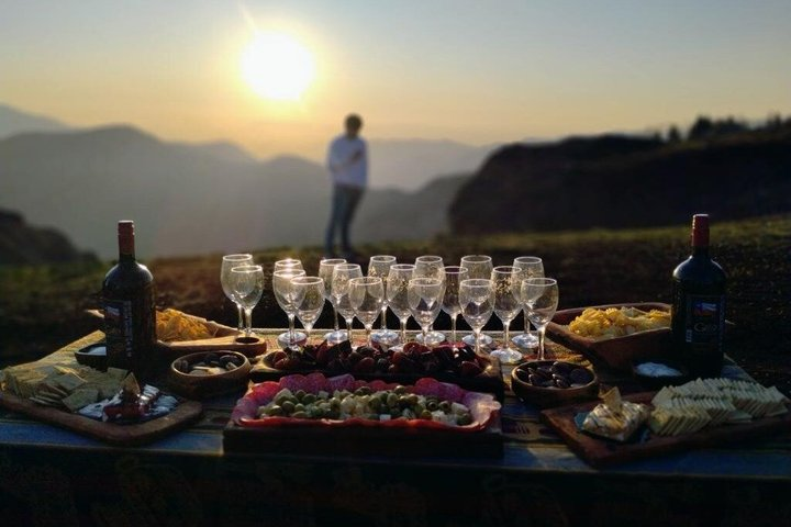 Golden Sunset: Valle Nevado at Sunset - Photo 1 of 9