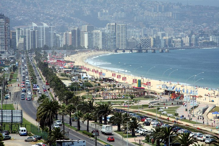 A panoramic view of VIña del Mar