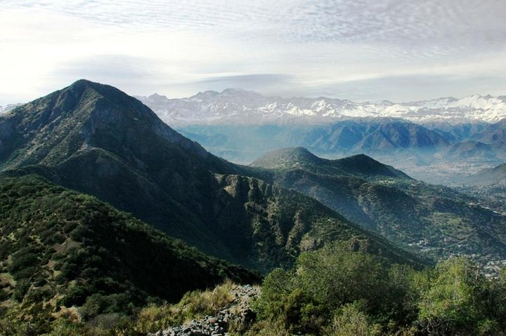 panoramic view cerro manquehue
