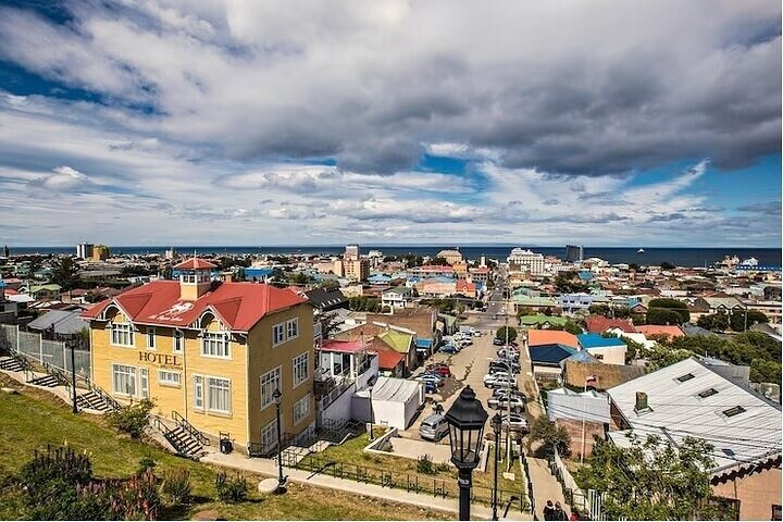 Panoramic view of Punta Arenas