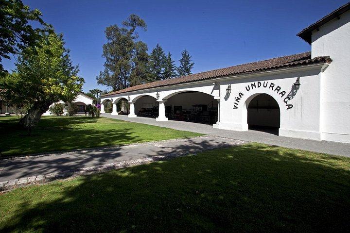 The front of the Undurraga Vineyard