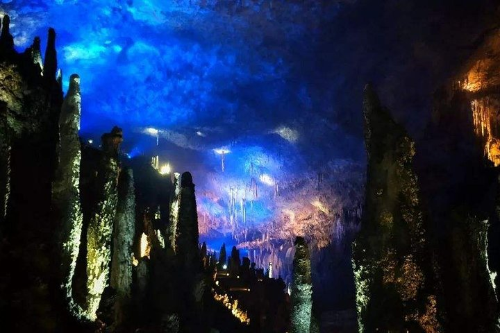 1 Day Private Expedition Tour to Jiutian Cave and Visit Marshal Helong Memorial - Photo 1 of 4