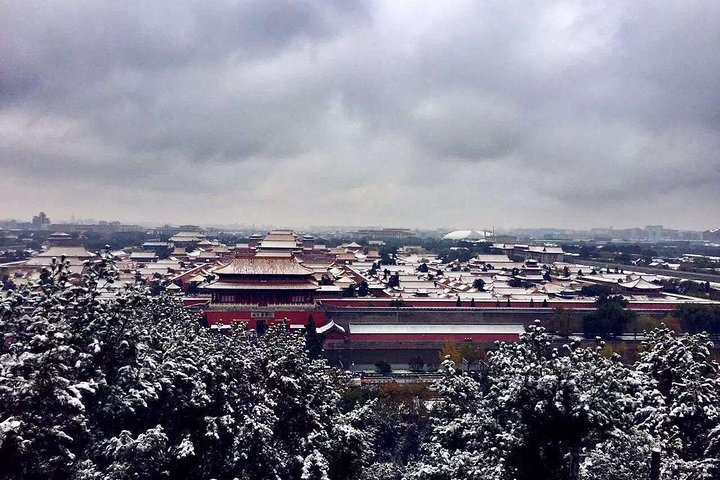 The bird's eye view of Forbidden City