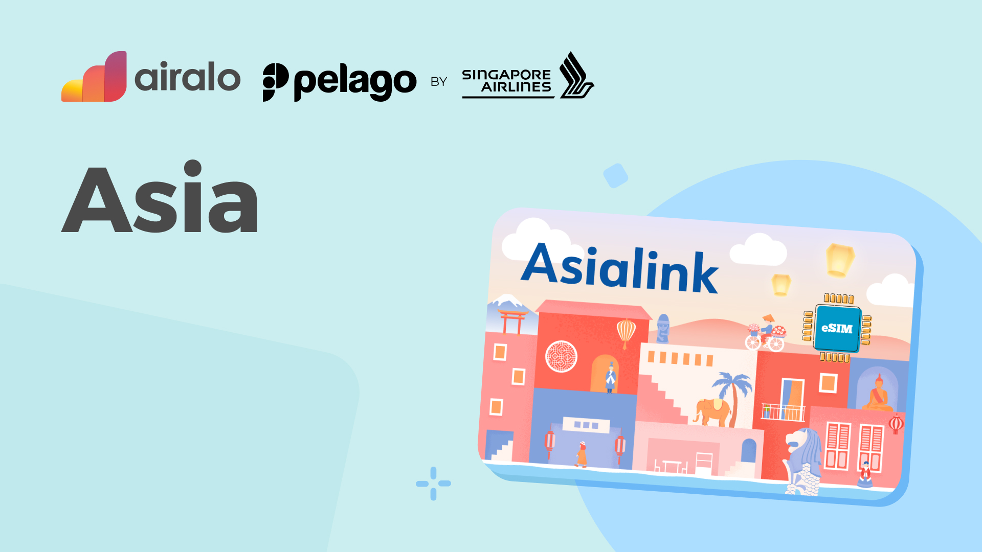 Airalo Asia e-Sim Package - Photo 1 of 1