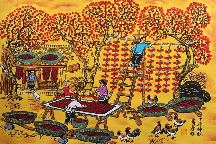 All Inclusive Huxian Day Tour From Xian: Cook and Paint With Local Farmers  - Photo 1 of 5