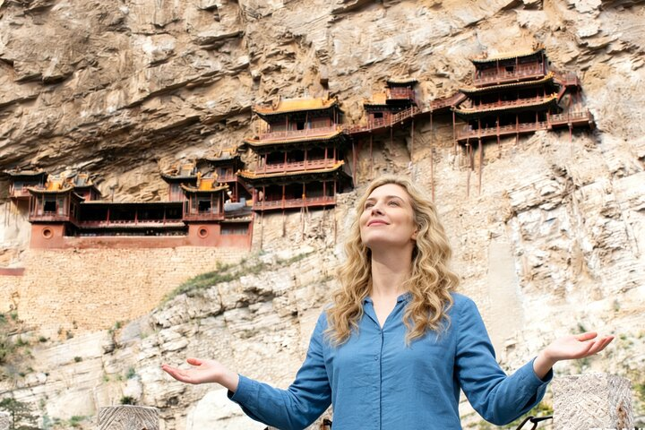Beijing Private Day Trip to Hanging Temple and Hengshan Mountain - Photo 1 of 7