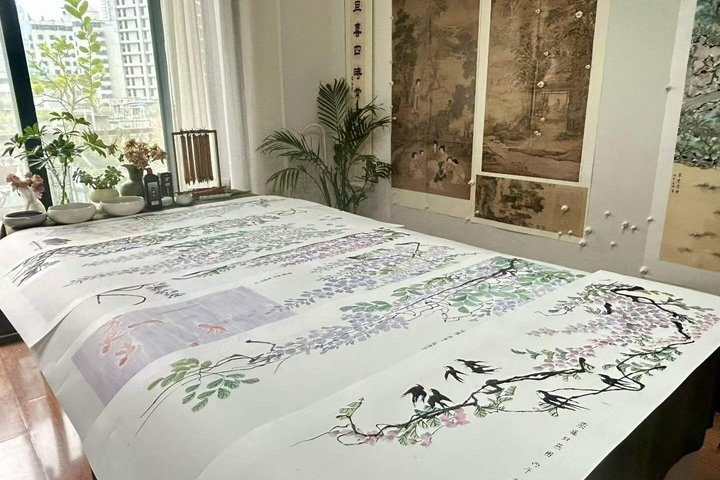 All Inclusive Private Panda Base Traditional Painting Experience - Photo 1 of 9