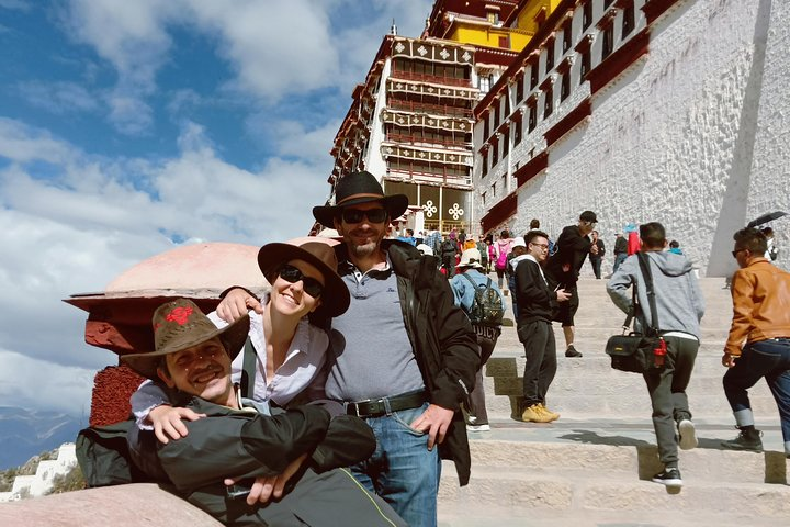 Stairs to the Red Palace of the Potala