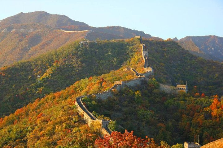 Experience the stunning beauty of Mutianyu Great Wall where ancient history meets breathtaking landscapes inviting travelers to hike explore and connect with China's rich heritage.