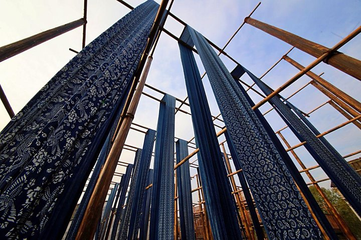 Nantong Printed Blue Nankeen