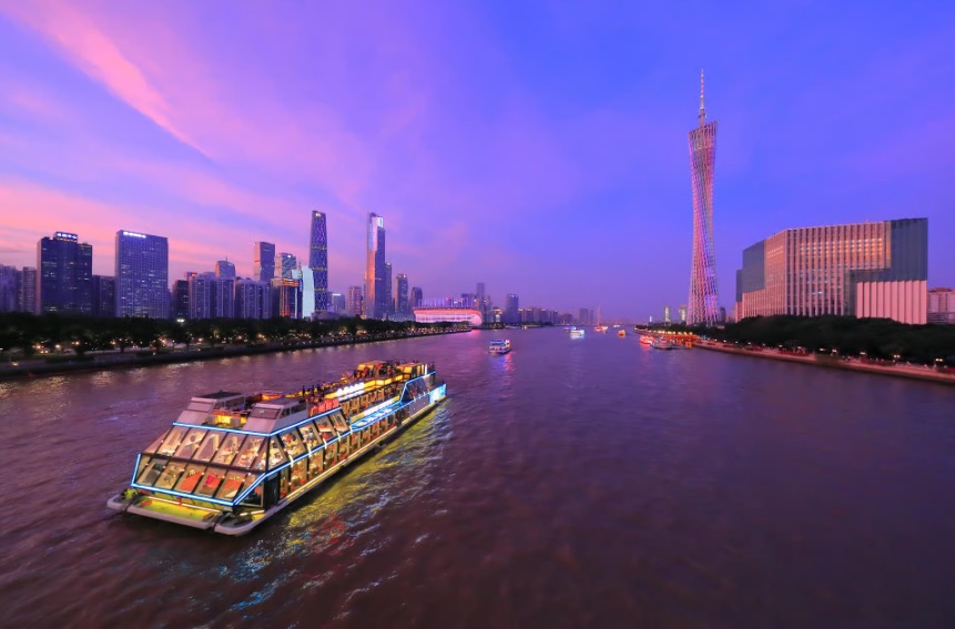 Pearl River Cruise Ticket Night Views of Canton Tower & Guangzhou Skyline - Photo 1 of 3