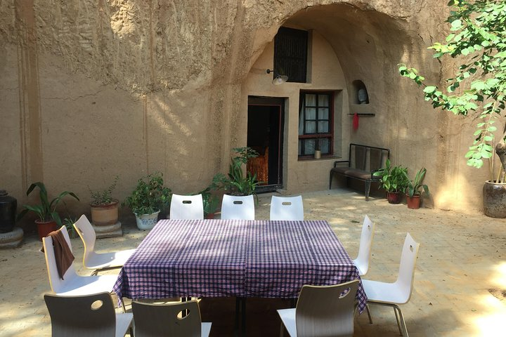 cave dwelling courtyard