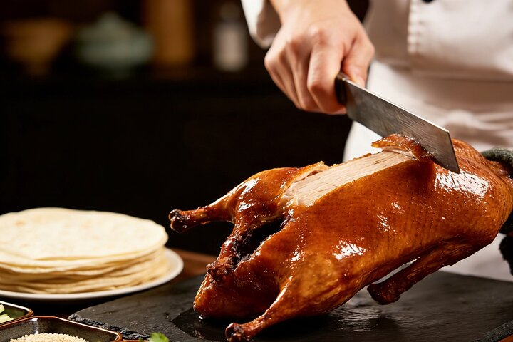 Private Tour to Pearl Market Acrobatic Show & Peking Duck Dinner - Photo 1 of 5