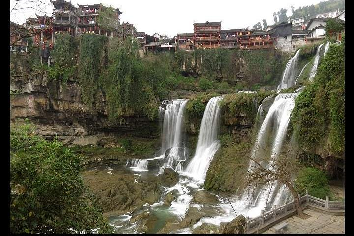 The waterfull of Rurong town