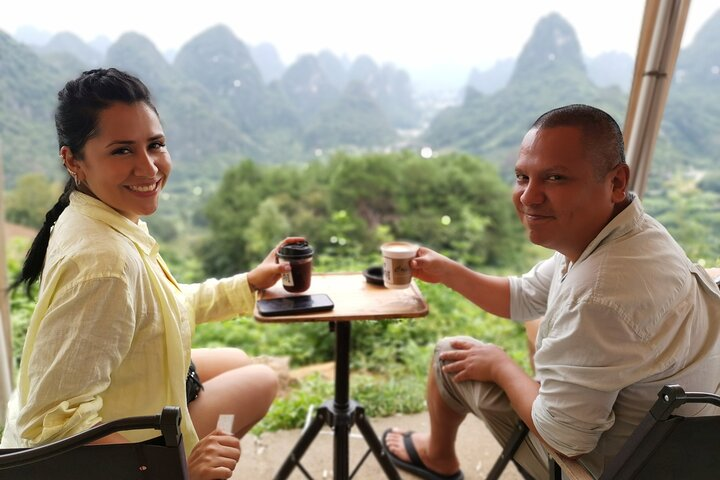 Private Yangshuo Tour: Xianggong Hill, Bamboo Raft and Cycling - Photo 1 of 16