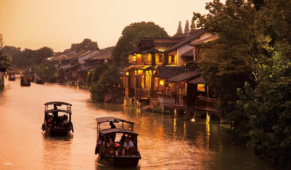 Shanghai Wuzhen Shuishang Village Night Tour (Korean Guide, Admission Fee & Cruise Included) - Photo 1 of 5