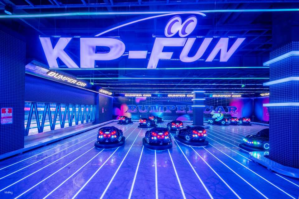 Futian District, Shenzhen | KP-FUN fun street | Grand Opening June 2025 | Two Floors, 70,000 sq ft | Shenzhen’s Largest Indoor Bumper Car Arena | 100+ Tech & Trendy Attractions | Zhongzhou Bay, Futian - Photo 1 of 10